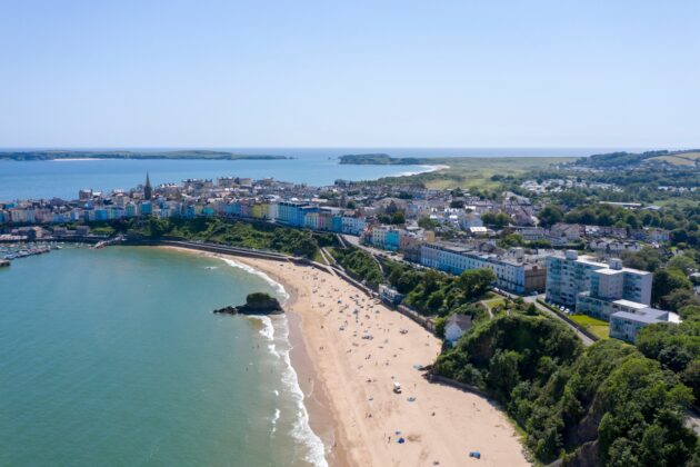 Tenby Harbour and Beach